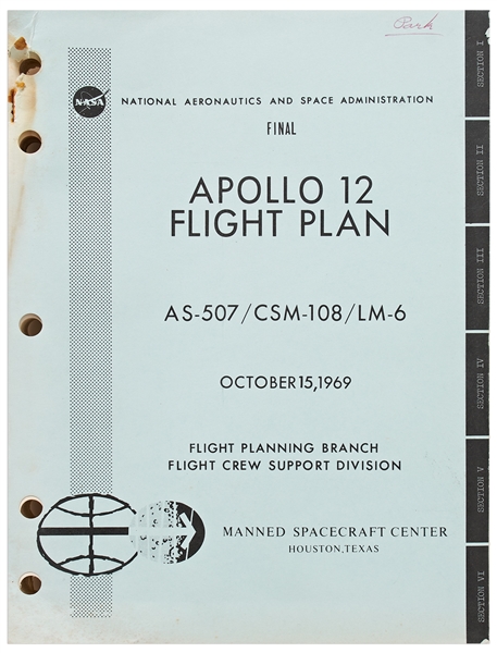 NASA ''Final Apollo 12 Flight Plan''