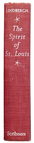 Charles Lindbergh Signed Presentation Limited Edition of ''The Spirit of St. Louis''
