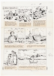 John Cullen Murphy Prince Valiant Sunday Comic Strip Original Artwork -- #2171 Dated 17 September 1978