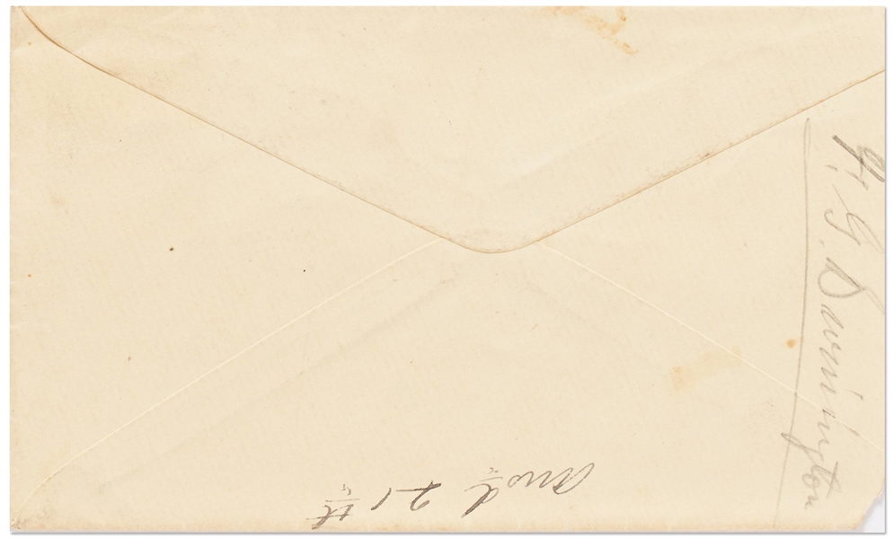 Collection of Letters Postmarked on 2 July 1881 and 19 September 1881, the Dates of President James Garfield's Assassination Shooting & Death