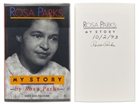 Rosa Parks Signed First Edition of My Story -- Without Inscription