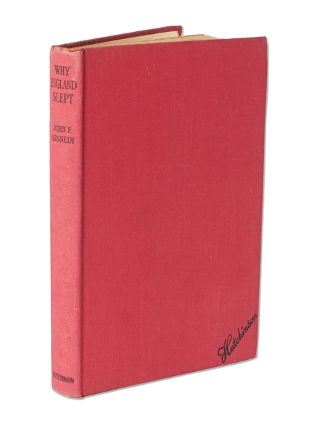 First UK Edition, First Impression of ''Why England Slept'' by John F. Kennedy
