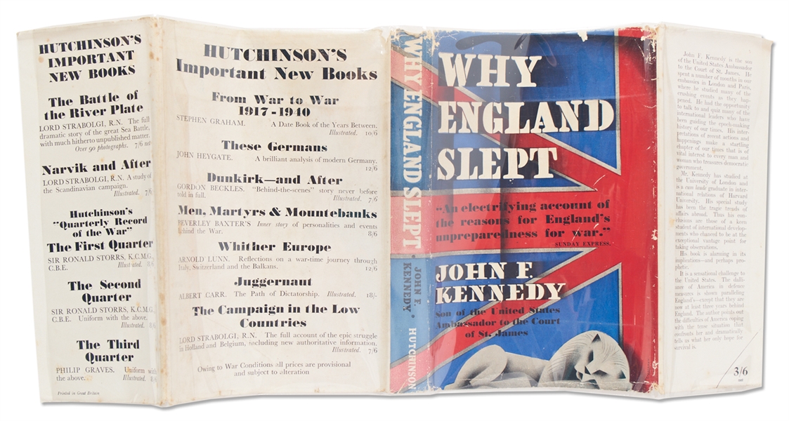 First UK Edition, First Impression of ''Why England Slept'' by John F. Kennedy