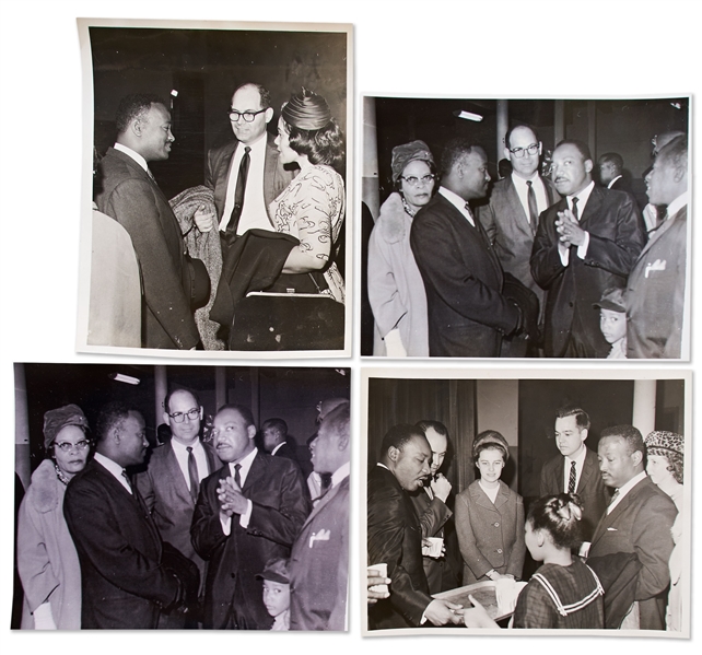 Large Civil Rights Archive Including Rosa Parks Twice-Signed Program, Christmas Cards from Martin Luther King Jr. & Family, Books Signed by Coretta Scott King & More