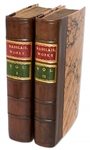 Two Volume Set Published in 1708 of The Whole Works of F. Rabelais M.D.