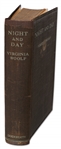 Virginia Woolf First Edition, First Printing of Her Second Novel Night and Day