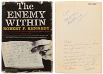 Robert F. Kennedy Signed First Edition of The Enemy Within