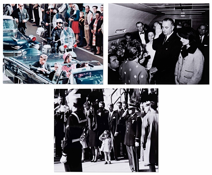 John F. Kennedy Assassination Archive -- Includes Book Signed by Dallas Police Chief Jesse Curry, Oswald Arrest Record Signed by 4 Arresting Officers, James Leavelle Signed Photo, Funeral Tapes & More