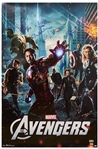 The Avengers Cast-Signed Poster -- Signed by Creator Stan Lee and 9 Cast Members of the 2012 Blockbuster Film Including Robert Downey, Jr.