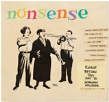 Norman Maurer Original Mock-up Album Artwork for The Three Stooges The Nonsense Songbook -- Measures 11 x 10.25 on Board -- Very Good Condition