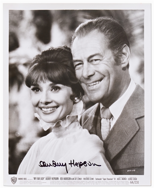 Audrey Hepburn 8'' x 10'' Signed Photo from ''My Fair Lady''