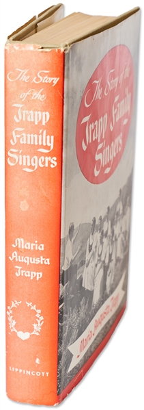 Maria von Trapp Signed Copy of ''The Story of the Trapp Family Singers''