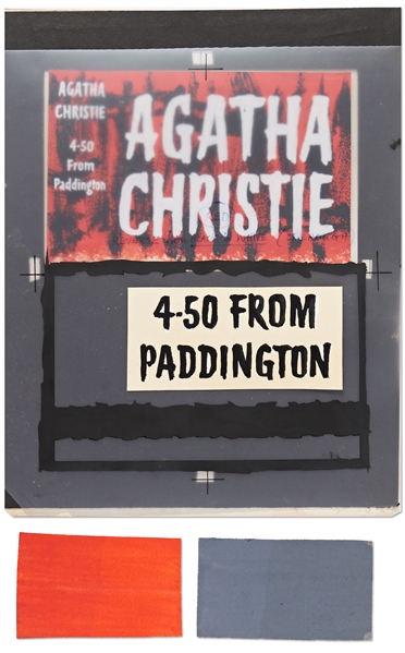 Original First Edition Artwork for the Agatha Christie Crime Novel ''4-50 From Paddington''