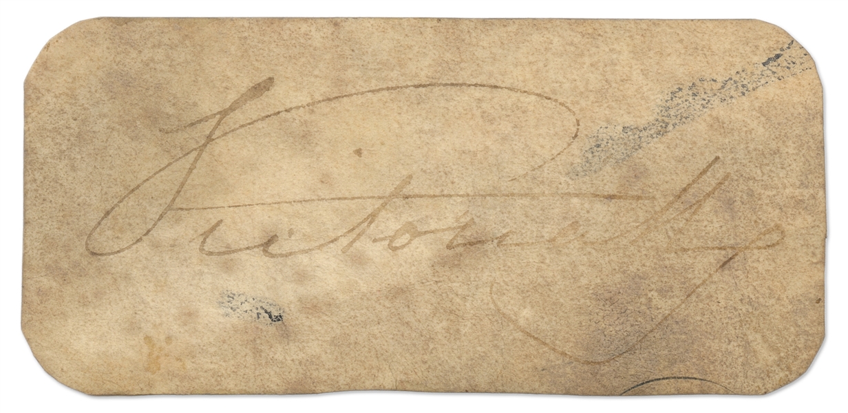 Queen Victoria Signature