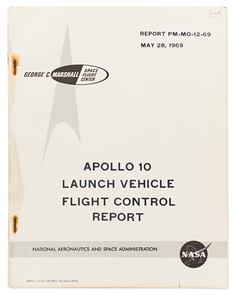 Apollo 10 Launch Vehicle Flight Control Report