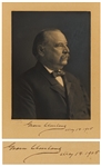 Grover Cleveland Signed Photo