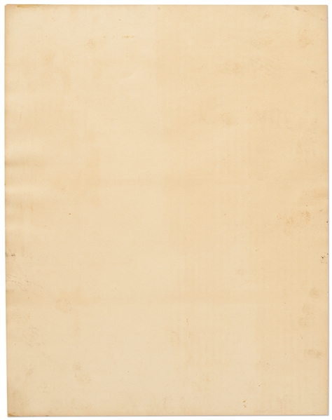 Warren Harding Signed 10.875'' x 13.75'' Photo
