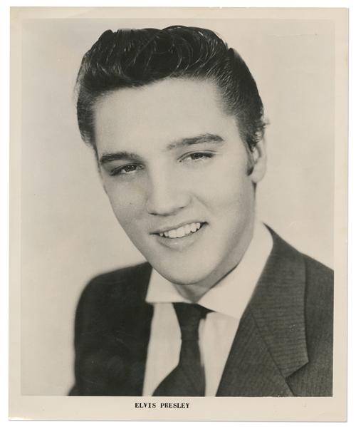 Elvis Presley Signed 8'' x 10'' Photo -- With Epperson COA