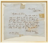 Important Edgar Allan Poe Autograph Letter Signed, Regarding His Famous Feud with Poet Thomas Dunn English -- ...in relation to Mr. English...some attacks lately made upon me by this gentleman...