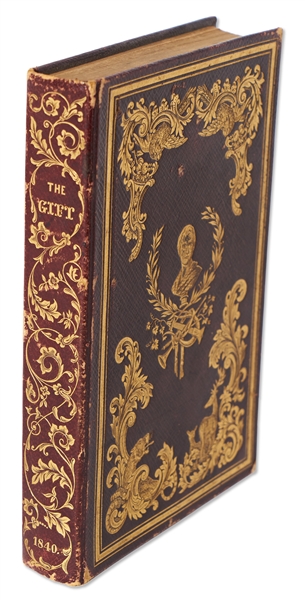 First Edition of ''The Gift: A Christmas and New Year's Present for 1840'' Short Story Collection -- With the First Appearance of ''William Wilson'' by Edgar Allen Poe