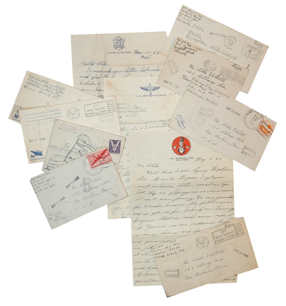 10 WWII Letters by a Pilot Before He Went MIA -- ''...Those Nazis are still plenty tough...Maybe Hitler will call it quits one of these days...the girls are all loused up and the town is wicked...''