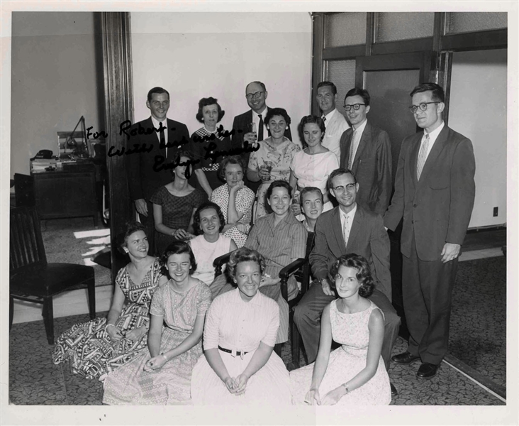 Evelyn Kennedy's JFK Administration Senate Photo -- 10'' x 8''