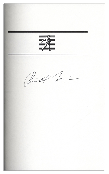 Richard Nixon Signed First Edition of His Book ''1999 / Victory Without War''