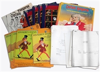 Bob Keeshan Personally Owned Lot of 54 Captain Kangaroo Record Albums -- Also Includes 8 Captain Kangaroo Screenplays & Press Releases