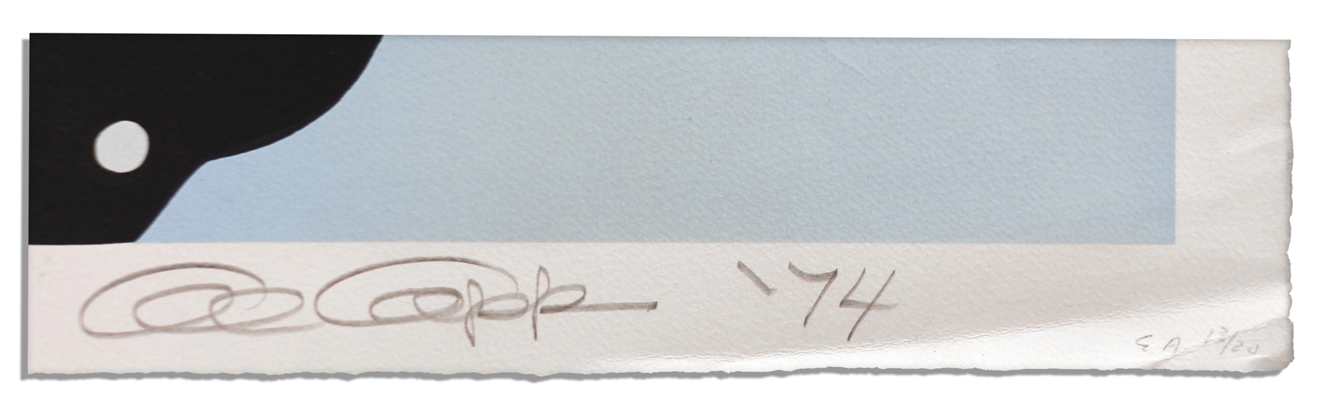 Al Capp Large & Colorful ''Li'l Abner'' Artist Proof -- Featuring Li'l Abner & Mammy Yokum -- Signed ''Al Capp'' in Pencil & Numbered ''ea 13/20'' -- 29.5'' x 20.5'' -- Very Good Plus