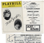 Katharine Hepburn West Side Waltz Program Signed -- From Her Tony Award-Nominated Performance