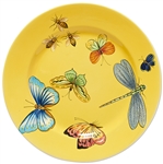 Ronald & Nancy Reagan Personally Owned Dinner Plate Designed by Valentino
