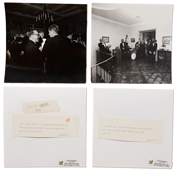 Cecil W. Stoughton's Personal Photo Album of John F. Kennedy's Birthday Party in 1962, Following the Madison Square Garden Event