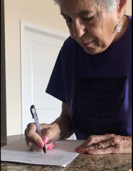 Carlotta LaNier, the Youngest of the ''Little Rock Nine'' Autograph Essay Signed -- ''...After the news cameras left...we experienced routine harassment and even violence...my home was bombed...''