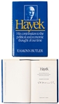 Friedrich Hayek Signed First Edition of Hayek: His Contribution to the Economic and Political Thought of Our Time