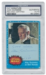 Alec Guinness Signed Star Wars Card #59 -- Encapsulated by PSA/DNA