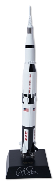 William Shatner Signed Apollo Rocket Model