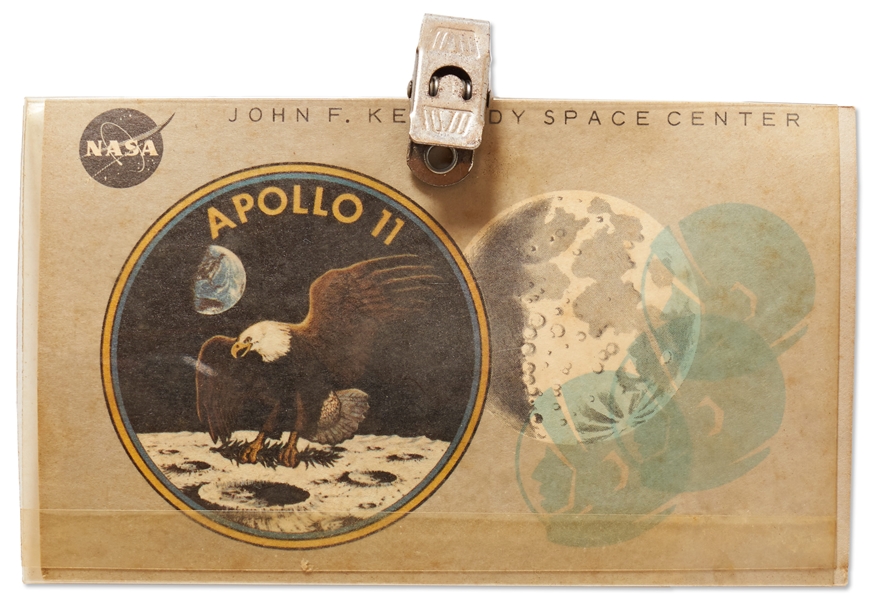 Official NASA Apollo 11 Launch Pass