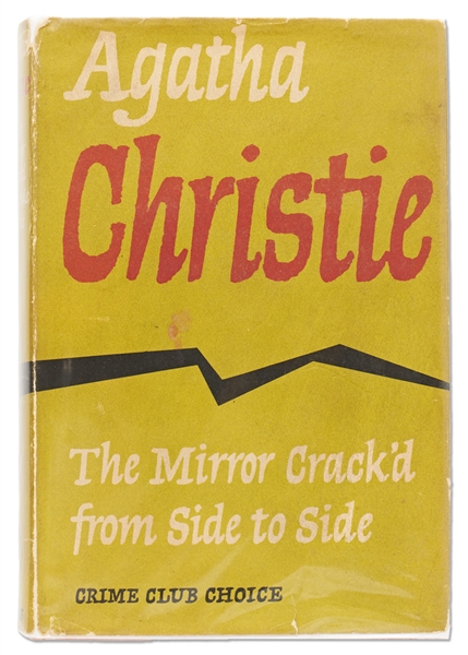 Agatha Christie First Edition of ''The Mirror Crack'd From Side to Side''