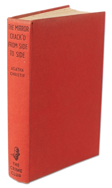 Agatha Christie First Edition of ''The Mirror Crack'd From Side to Side''
