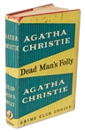 First Edition of Dead Mans Folly by Agatha Christie, in Original Dust Jacket