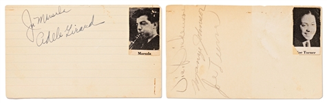 Lot of Vintage Jazz & Blues Musician Autographs