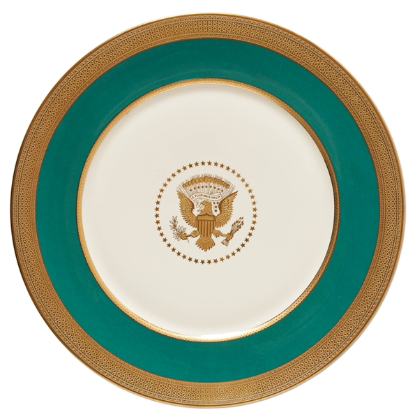Harry Truman White House Service Plate China from the Lenox Exhibit Collection
