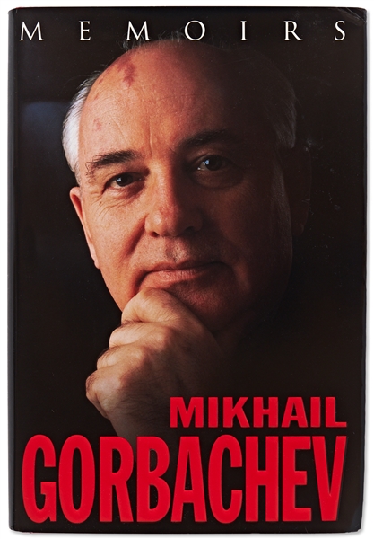 Mikhail Gorbachev Signed First Edition of ''Memoirs''