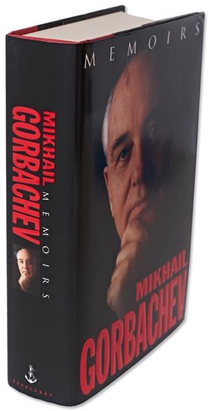 Mikhail Gorbachev Signed First Edition of ''Memoirs''
