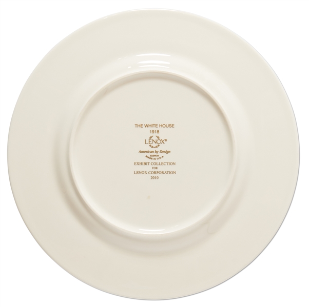 Woodrow Wilson White House Salad Plate China from the Lenox Exhibit Collection