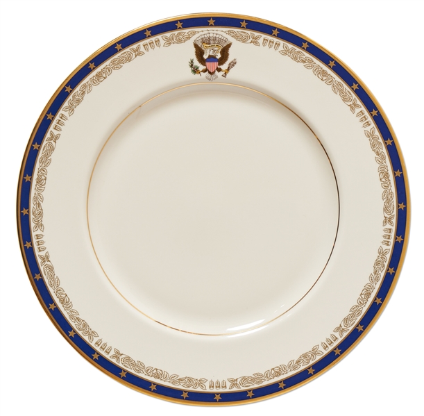 Franklin D. Roosevelt White House Salad Plate China from the Lenox Exhibit Collection