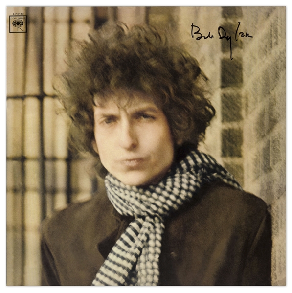 Bob Dylan Signed Double Album ''Blonde on Blonde'' -- With a COA From Dylan's Manager, Jeff Rosen