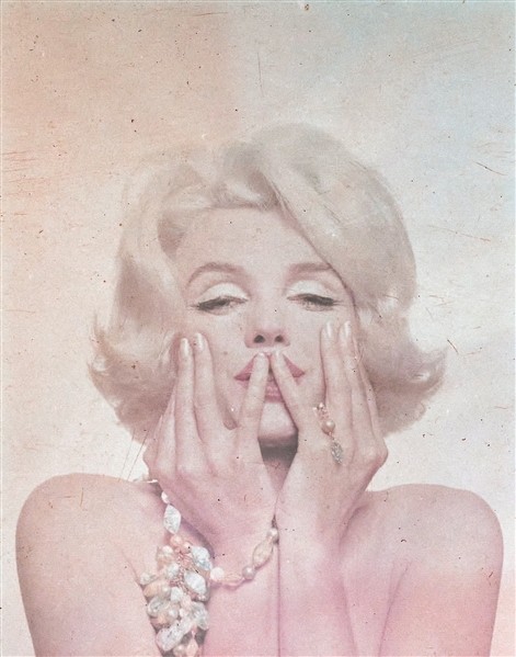 Lot of Two Color Negatives of Marilyn Monroe by Bert Stern