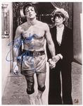 Sylvester Stallone Signed 16 x 20 Rocky Photo -- With Authentic Signings Hologram