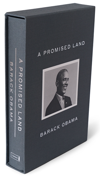 Barack Obama Signed Deluxe First Edition of ''A Promised Land'' -- With PSA/DNA COA